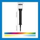 Thumbnail 1 de WiZ Elpas bolardo led exterior 400 lúmenes 💡