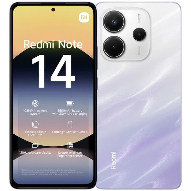 Imagen de Xiaomi Redmi Note 14 smartphone 6/128GB 6,67" OLED en OfertitasTOP