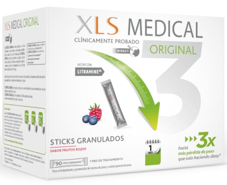 Imagen de XLS Medical Original Captagrasas Frutos Rojos 🌿 90 Sticks en OfertitasTOP