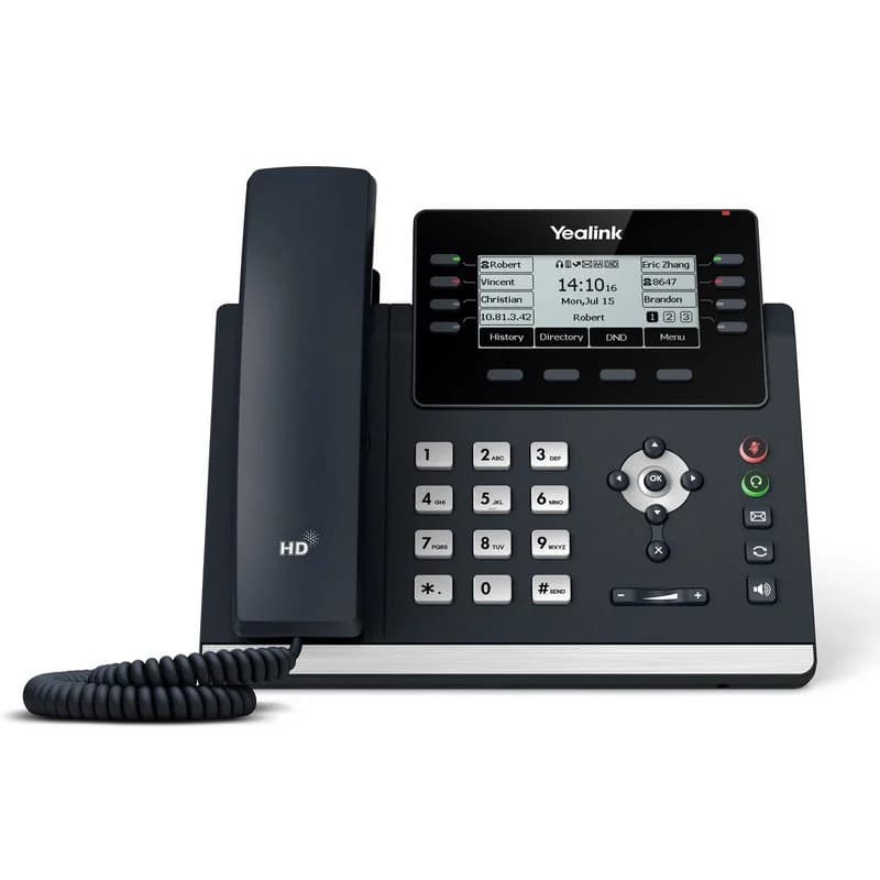 Imagen de Yealink SIP T-43U Teléfono IP Negro 📞 en OfertitasTOP