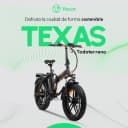 Thumbnail 2 de Youin Texas V3 Bicicleta eléctrica urbana fat 20" plegable Negro/Naranja