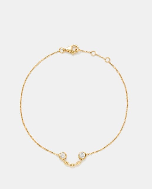 Imagen de Yvonne Léon - Pulsera de oro y diamantes ✨ en OfertitasTOP