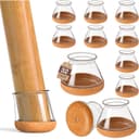 Thumbnail 6 de 32 Pcs Small Chair Leg Floor Protectors 14–20mm 🪑