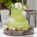 Thumbnail 4 de 5PCS Rose Wreath Cake Topper Decoration white floral cake topper 🎂