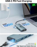 Thumbnail 5 de Acer USB‑C 9‑in‑1 Hub with 100W PD ⚡🖥️