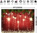 Thumbnail principal de Aisnyho Christmas Backdrop 8x6ft photo banner 🎁