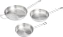 Thumbnail principal de Amazon Basics 20, 24 and 30 cm frying pan set 🍳