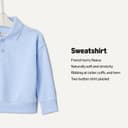 Thumbnail 4 de Amazon Essentials Boy's French Terry Polo Sweatshirt kids' sweatshirt 👕