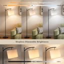 Thumbnail 1 de Aooshine 60" arc floor lamp with remote 📺