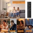 Thumbnail 3 de Aooshine 60" arc floor lamp with remote 📺