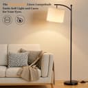 Thumbnail 6 de Aooshine 60" arc floor lamp with remote 📺