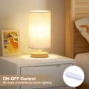 Thumbnail 1 de Aooshine Bedside Lamps 3000K warm table lamp 🛋️