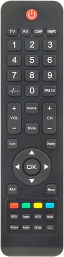 Thumbnail principal de AULCMEET 398GRABD1NENEC replacement remote for NEC TVs 📺