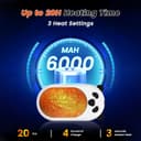 Thumbnail 1 de Aussido Rechargeable Hand Warmers 6000mAh 2 Pack 🧤