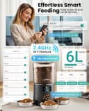 Thumbnail 6 de Automatic Cat Feeder 6L for 3 Cats 🐱