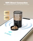 Thumbnail 1 de Automatic Cat Food Dispenser 4L — WiFi feeder for pets 📱