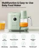 Thumbnail 1 de Bear Baby Food Blender with Two Layer Steam Baskets 🍼