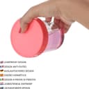 Thumbnail 3 de BELLE VOUS 350 ml Glass Food Storage Jars 🥫