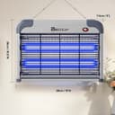 Thumbnail 4 de Buzzeap 2800V mosquito killer lamp with 2 bulbs 🦟