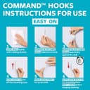 Thumbnail 2 de Command Bathroom Large Double Hook 1.8 kg hook 🪝