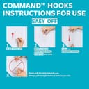 Thumbnail 3 de Command Bathroom Large Double Hook 1.8 kg hook 🪝