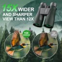 Thumbnail 1 de Deesoo 15x56 High‑Power BAK4 Binoculars for Birdwatching 🔭