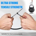 Thumbnail 2 de DUNSOO 500 Pack Black Cable Ties, 200mm x 4.8mm Premium Nylon Zip Ties, Heavy Duty Tie Wraps for Wire Management, Home, Garden, Office and DIY
DUNSOO 500 Pack Black Cable Ties, 200mm x 4.8m…