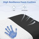 Thumbnail 6 de Durrafy Office Chair Ergonomic mesh chair with lumbar support 🪑