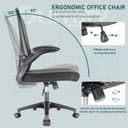 Thumbnail 3 de Durrafy Office Chair Ergonomic 1 mid-back chair 💺