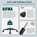 Thumbnail 5 de Durrafy Office Chair Ergonomic 1 mid-back chair 💺