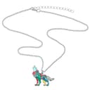 Thumbnail 3 de Enamel Alloy Wolf Necklace pendant jewellery 🧿