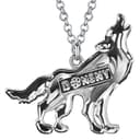 Thumbnail 4 de Enamel Alloy Wolf Necklace pendant jewellery 🧿