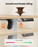 Thumbnail 6 de ErGear Electric Standing Desk 140×70 cm 🪑