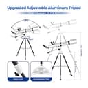 Thumbnail 6 de ESSLNB 70080 telescope for astronomy with smartphone adapter 📷