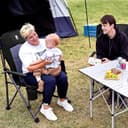 Thumbnail 1 de EVER ADVANCED Oversized Camping Chair for Adults 230kg 📺