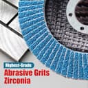 Thumbnail 4 de EZARC Flap Disc 115mm 40 Grit zirconia grinding wheel 🛠️