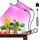 Thumbnail principal de Garpsen Grow Light 2-head LED clip lamp 🌱