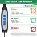 Thumbnail 3 de Garpsen Grow Light 2-head LED clip lamp 🌱