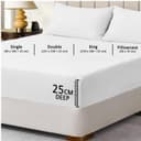 Thumbnail 4 de GC GAVENO CAVAILIA Microfiber Fitted Sheet 137x193 cm 🛏️