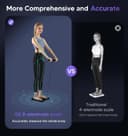 Thumbnail 1 de GE 8‑Electrode Smart Bathroom Scale 180 kg 📱