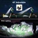 Thumbnail 5 de Gritin LED Head Torch 2-pack headlamp 🎧