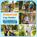 Thumbnail 6 de Guiseapue Pram Cup Holder universal cup and phone organiser 🚼