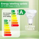 Thumbnail 6 de GY GU10 2.9W LED bulb 3000K 520 lm pack of 10 💡