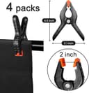 Thumbnail 6 de Heysliy Black Screen Backdrop 1.5x2m Photography Background 📷