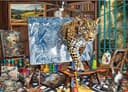 Thumbnail principal de HUADADA Mighty Leopard 1000-piece jigsaw puzzle 🧩