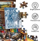 Thumbnail 4 de HUADADA Mighty Leopard 1000-piece jigsaw puzzle 🧩