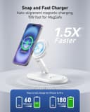 Thumbnail 1 de 3 in 1 Wireless Charging Station for iPhone, Apple Watch and AirPods 📱