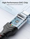 Thumbnail 2 de JSAUX USB C to 3.5mm audio cable 1M 🎧