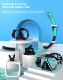 Thumbnail 7 de Karvipark Dry Snorkel Set panoramic mask for adults 🤿