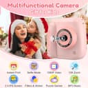 Thumbnail 5 de Kids Camera Instant Print 48MP with 32GB card 📷
